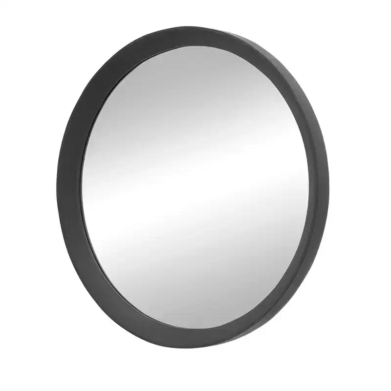 20x1.5 Wood Wall Decor Mirror with Frame of Solid Wood for Bathroom, Entryway Console Lean Against Wall