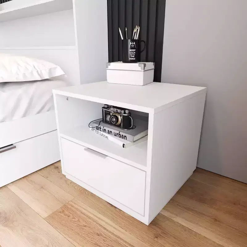 Nexera Hunter 1 Drawer Nightstand