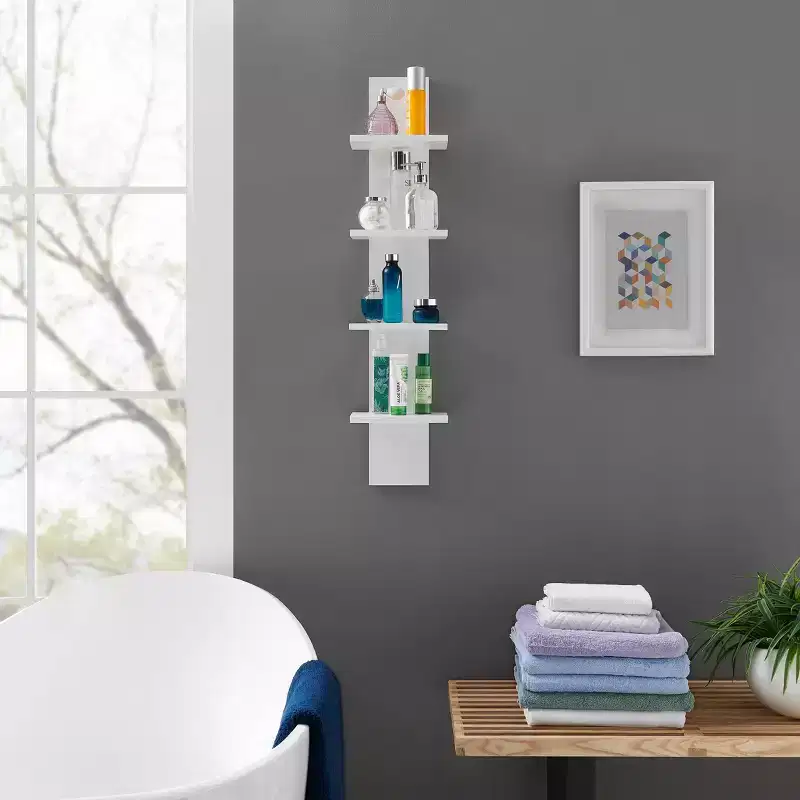 39.5 x 9 Utility 4-Tier Column Spine Shelf