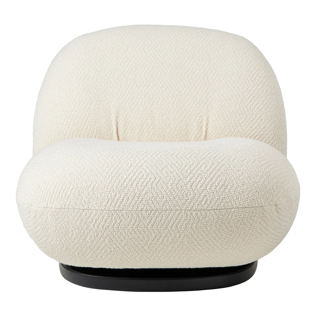 French Modern Fully Upholstered Lounge Chair with Low-Level Floating Cloud Form for Living Room