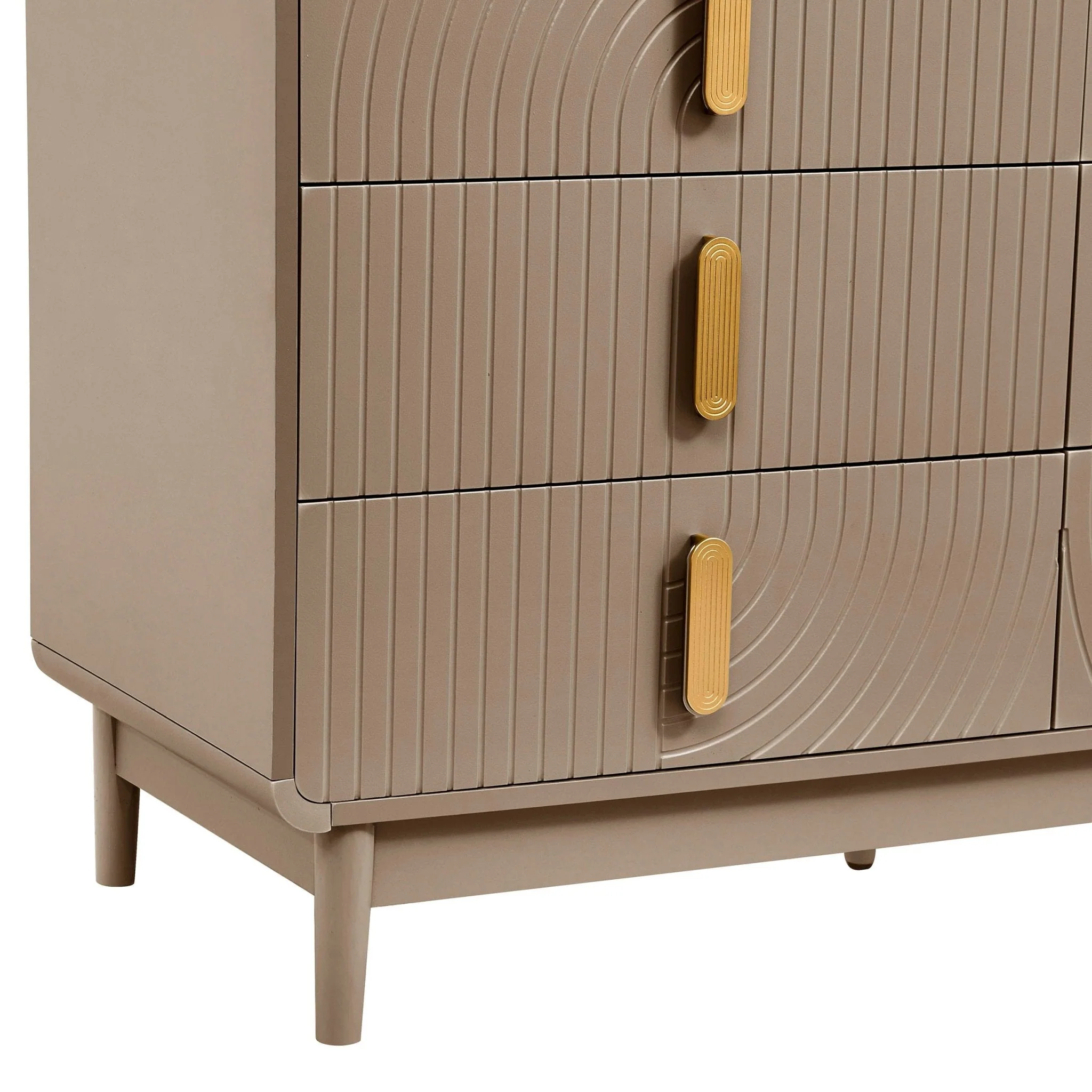 6 Drawer Chest - Taupe