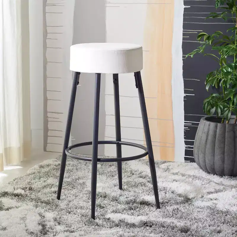 Round Counter Stool | Modern Bar Height Seating