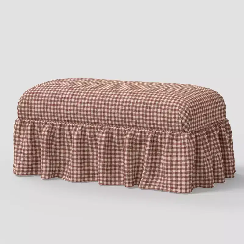 Ruffle Skirt Bench