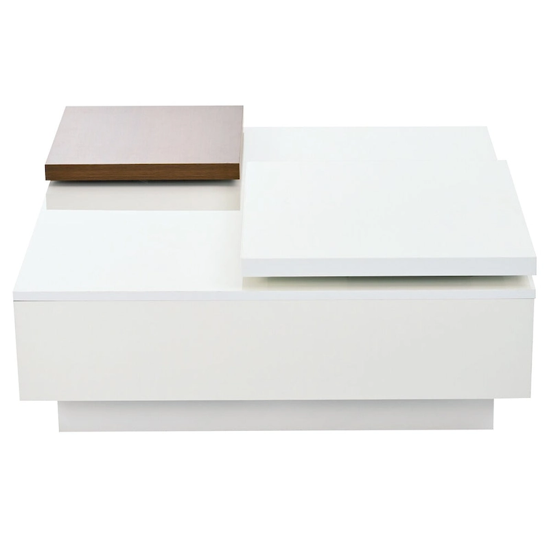 Modern Square Wood Coffee Table