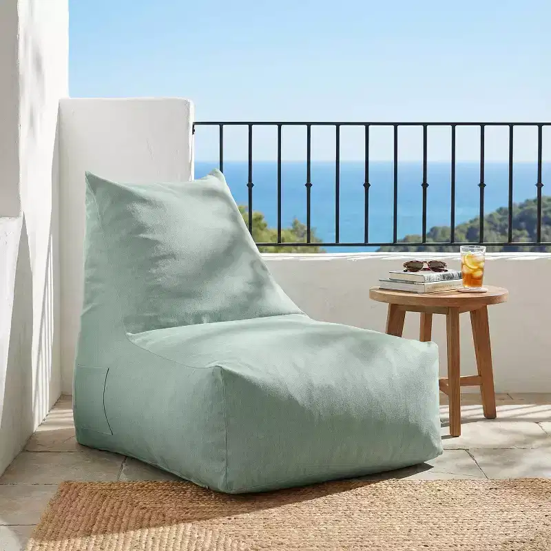 Christopher Knight Home Ramona Modern Patio Olefin Bean Bag Chair