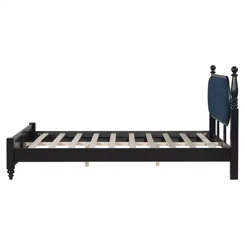Christopher Knight Home Sophie Modern Rubberwood Upholstered Bed Frame