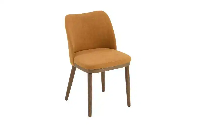 Christopher Knight Home Set of 2 Isaac Fabric Upholstered Dining Chairs Ginger