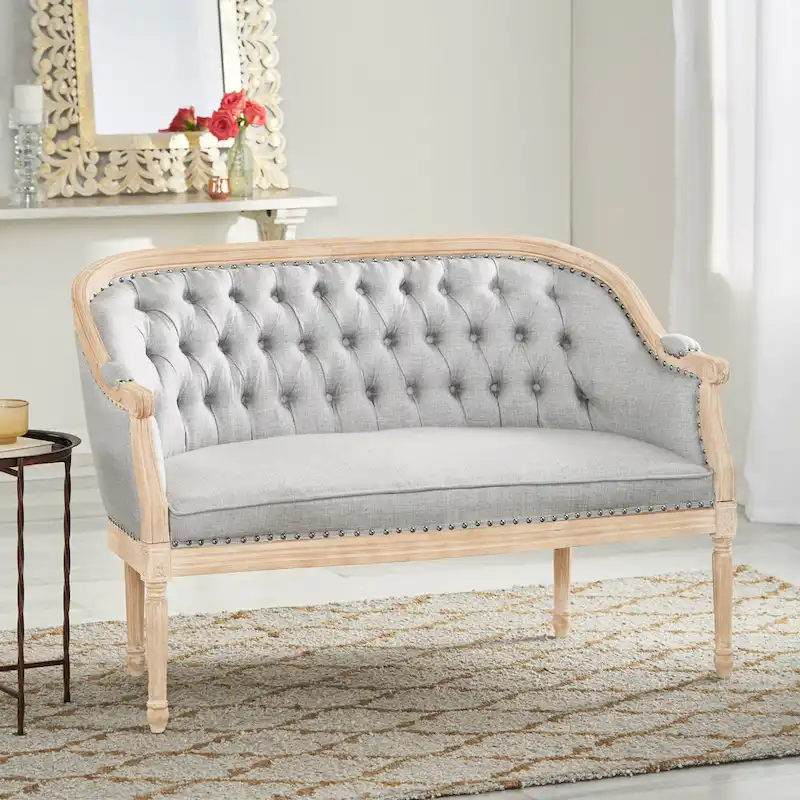 Faye Tufted Upholstered Loveseat by