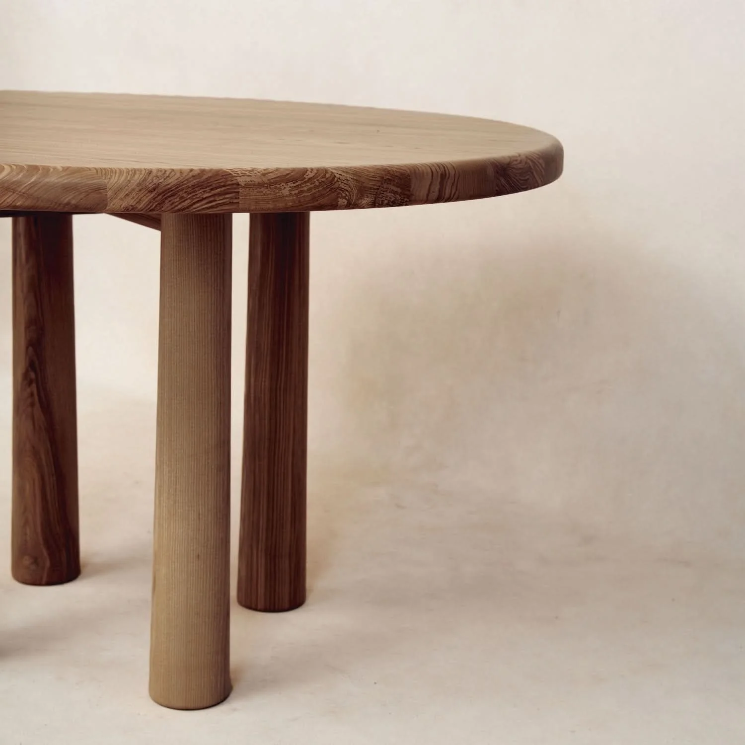 Round Topa Topa Dining Table - Mocha - after the that lines the the Table is a constant crowd pleaser