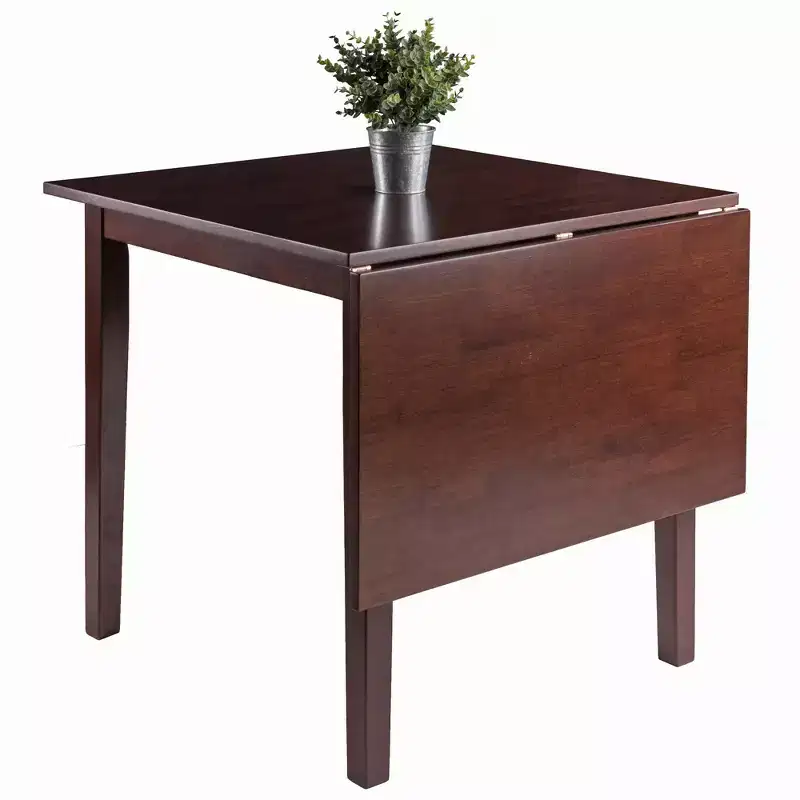 Perrone Drop Leaf Dining Table Walnut - Winsome