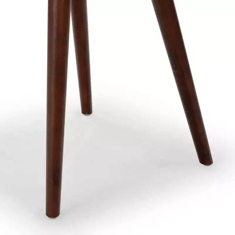 Tazmyn Dining Chair - SFV4157 - White/Walnut - Safavieh Couture