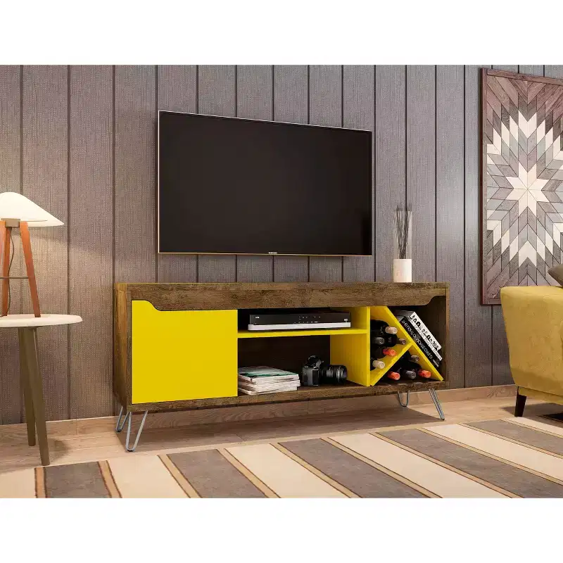 Mid-Century Modern TV Stand for TVs up to 50