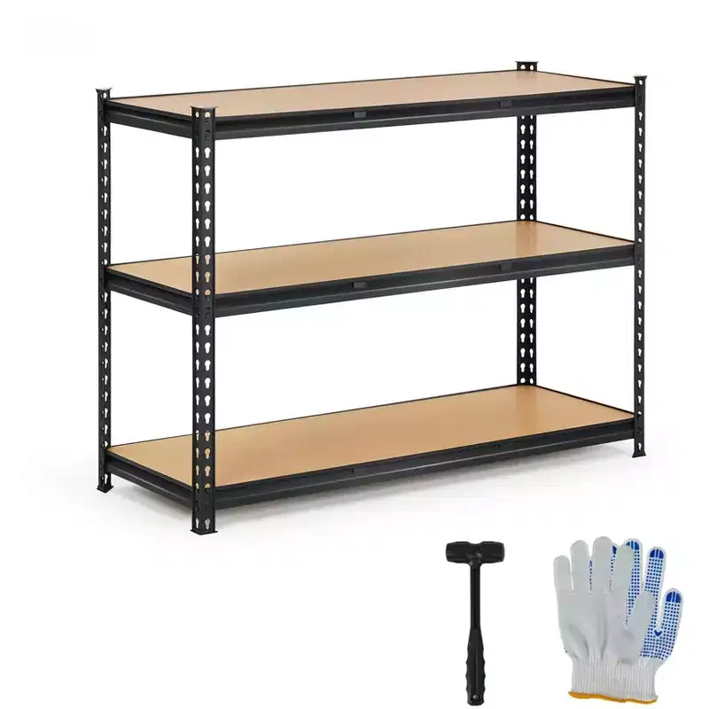 Heavy Duty Garage Shelving Units,3-Tier Adjustable Storage Shelves,60x24x36 in,Adjustable Storage Shelving, Metal Storage Utility Racks Shelf Unit
