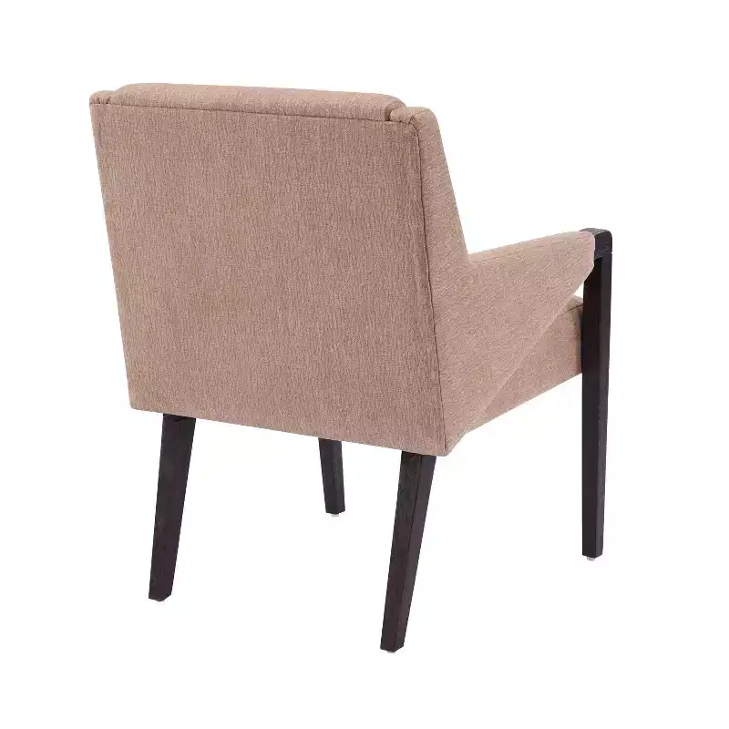Christopher Knight Home Nattapong Modern Rubberwood Linen Upholstered Dining Chairs (Set of 2)