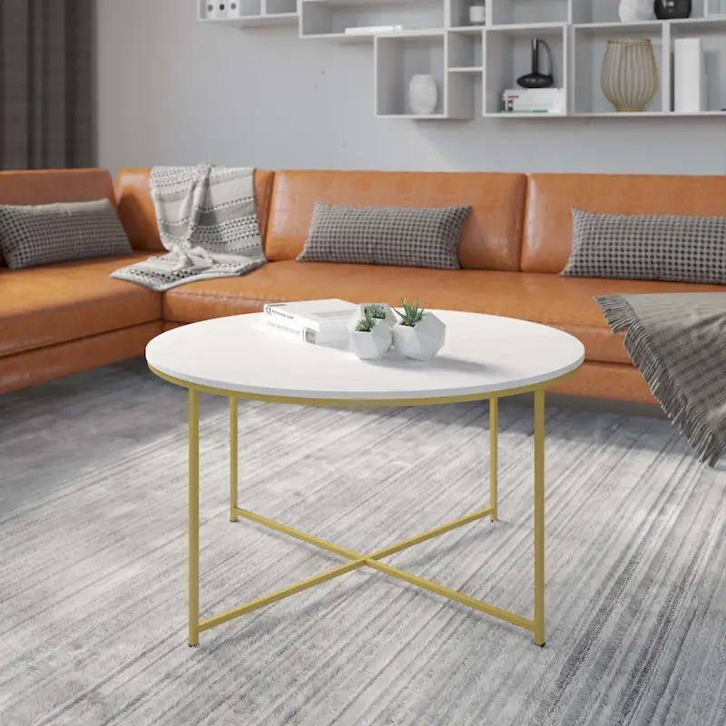 Signature Design by Ashley Coylin Cocktail Table - Tempered Glass Table