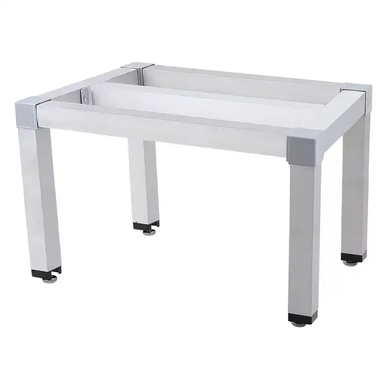 Aluminum Dunnage Rack with 1000lbs Capacity,Commercial Floor Food Shelf for Restaurant,Kitchens,Shops
