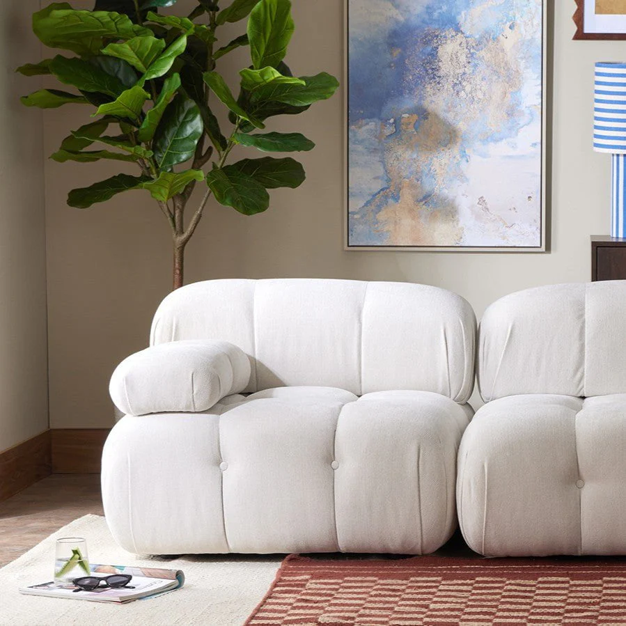 2 Seater Sofa - Ivory
