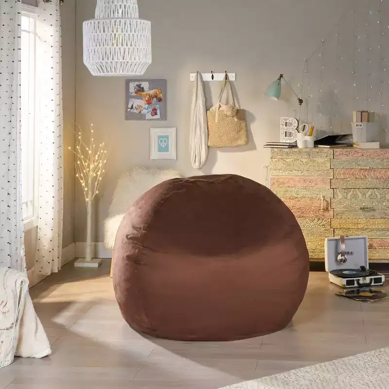 Madison Faux Suede Beanbag 5' - Christopher Knight Home