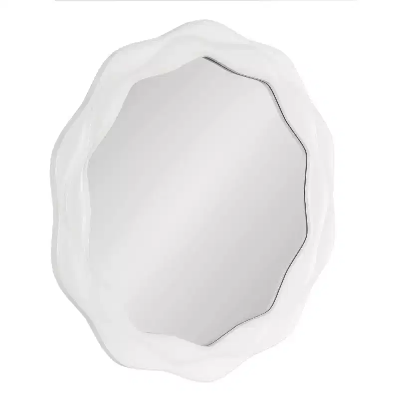 Round Wavy Wall Mirror