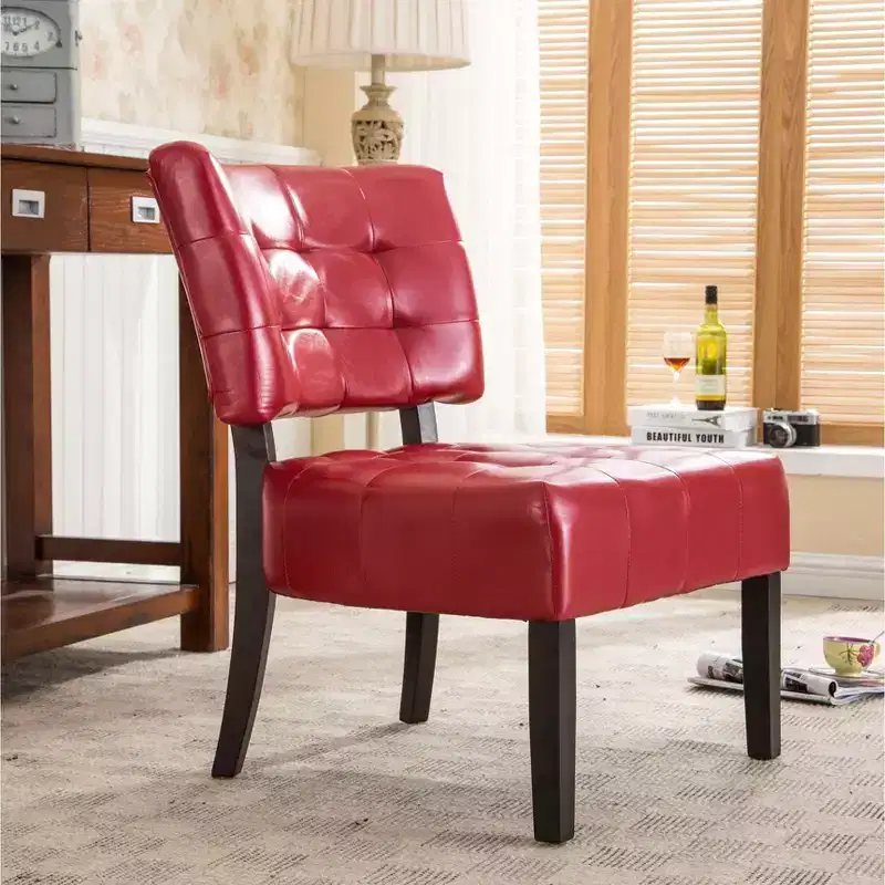 Modern Boucle Tufted Accent Chair with Oversized Seating