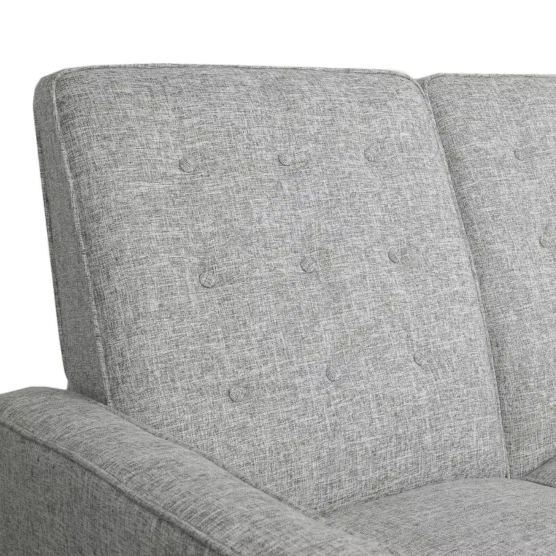 Christopher Knight Home Denison Upholstered Tufted Loveseat Pushback Recliner