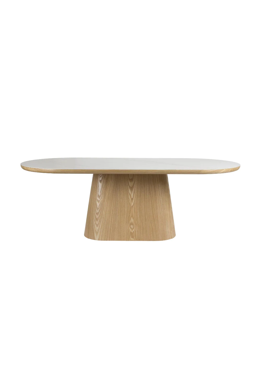 Oval Wood Dining Table