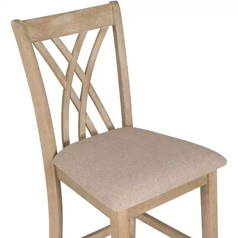 Powell Set of 2 Maggie Counter Height Barstools Natural
