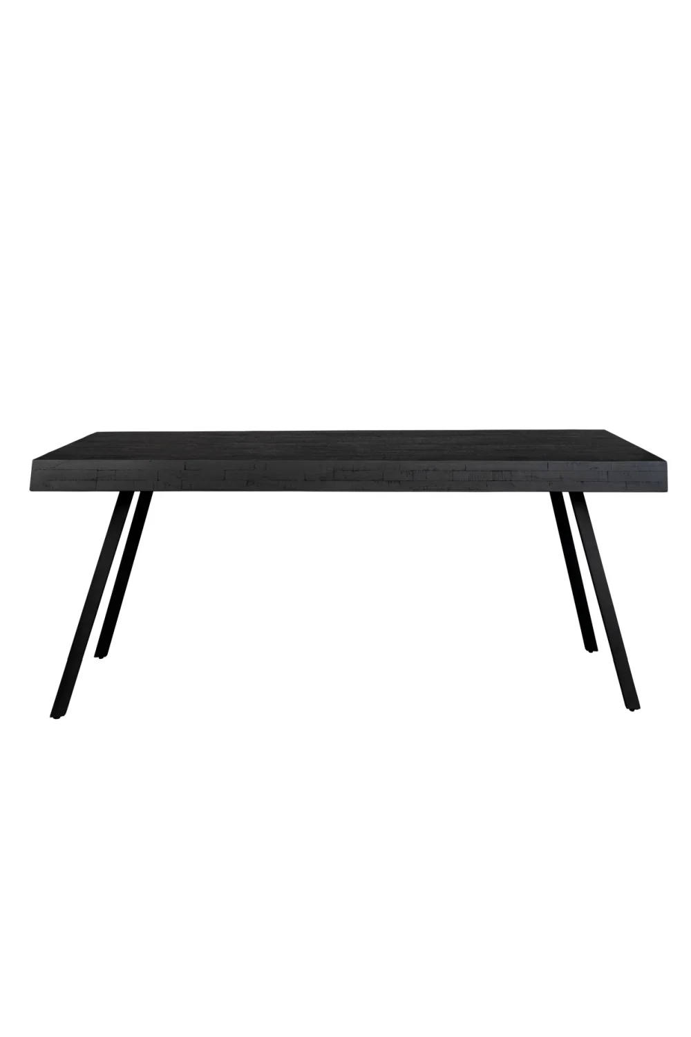 Black Teak Dining Table