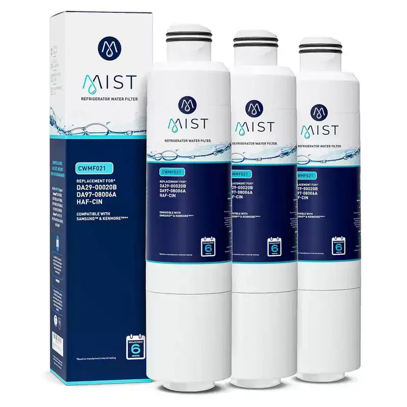 Mist DA29-00020B Compatible with Samsung DA29-00020B, DA29-00020A, HAF-CIN/EXP, Refrigerator Water Filter (3pk)