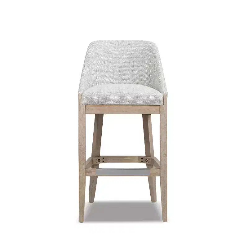 Jennifer Taylor Home Newport 30.5 Coastal Curved Back Upholstered Counter Stool