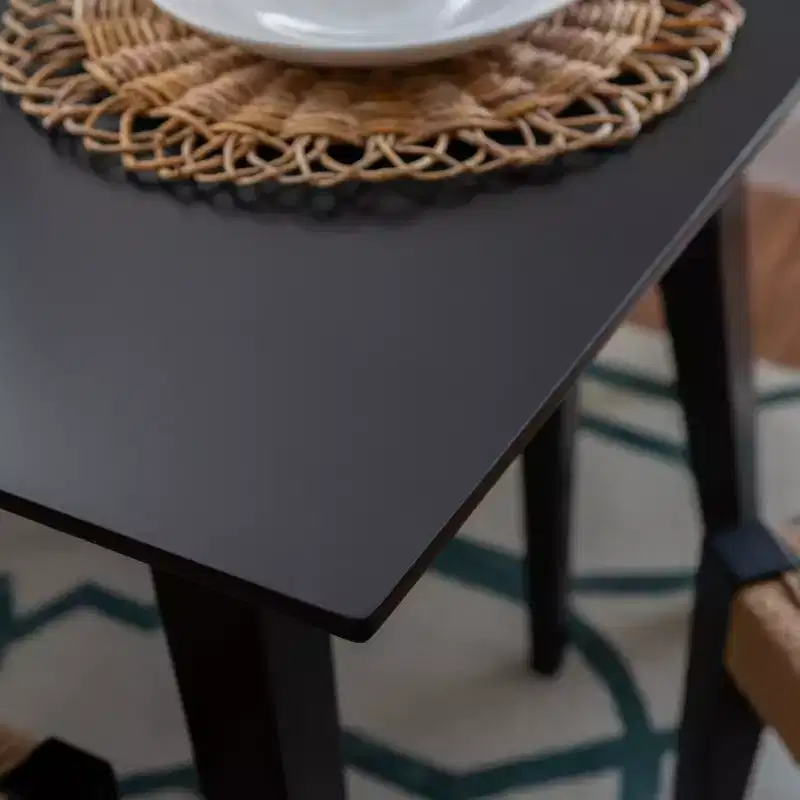Powell 5pc Clara Dining Set Black