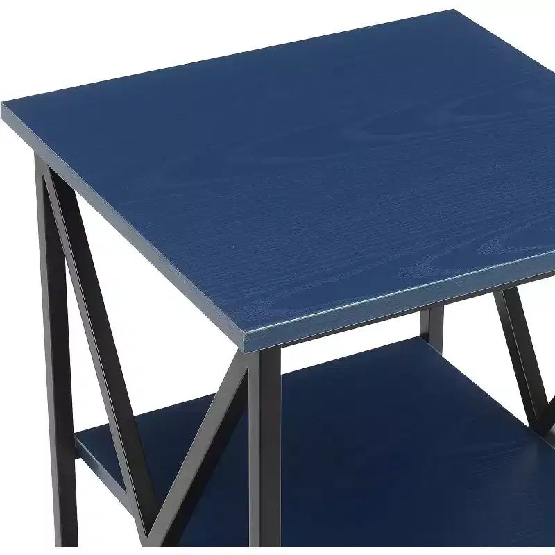 Rectangle Metal End Table