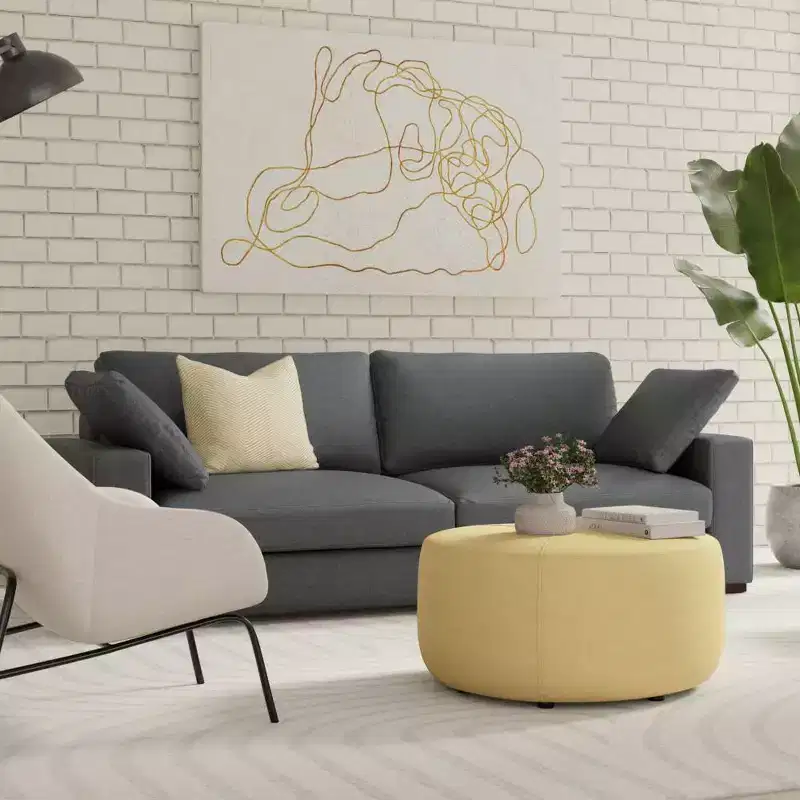 WyndenHall 78 Roscoe Deep Seater Sofa