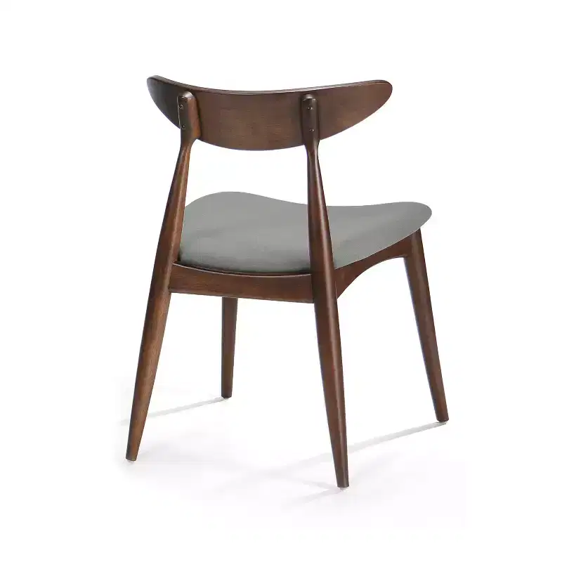 Christopher Knight Home Barron Mid Century Modern Rubberwood Fabric Upholstered Dining Chairs (Set of 2)