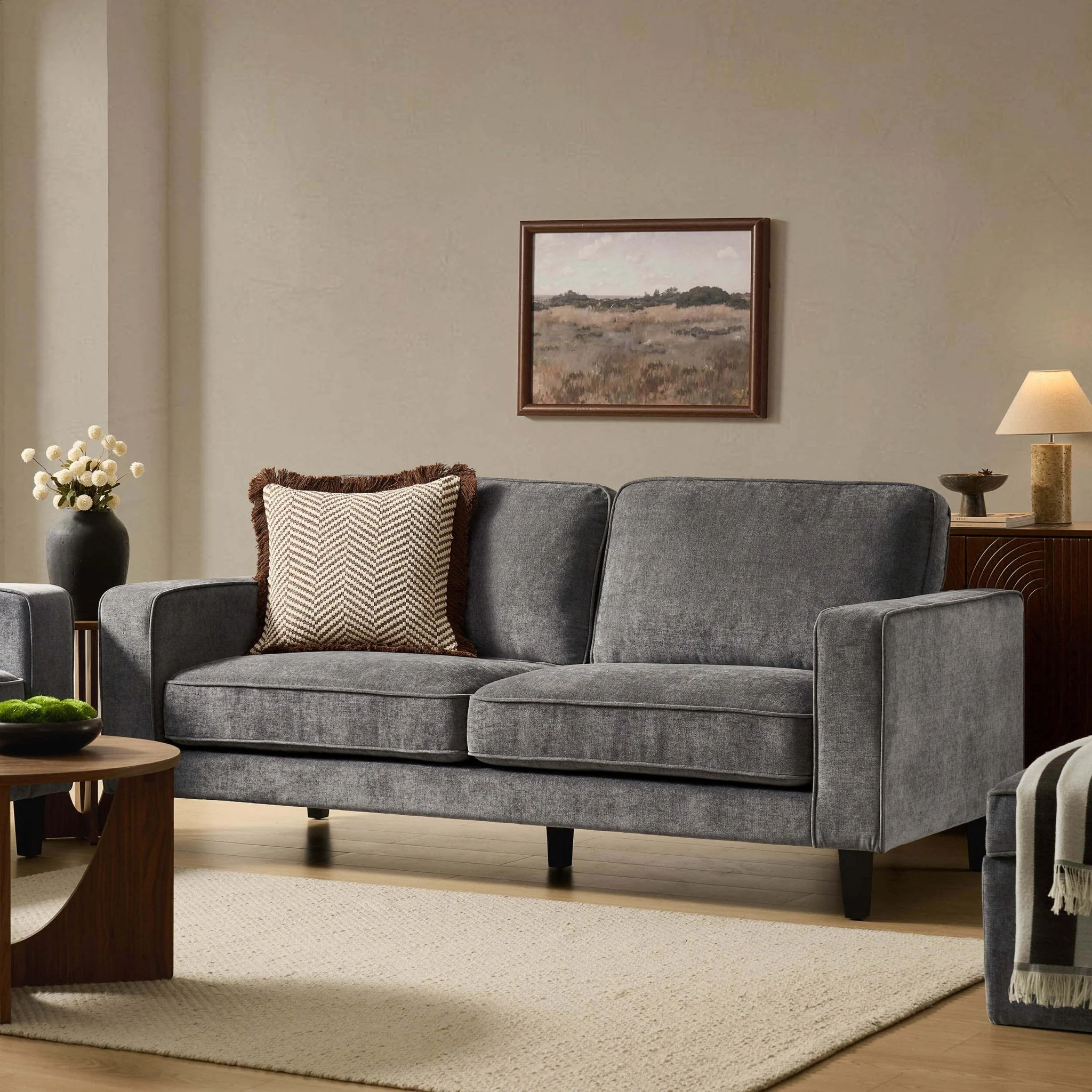 3 Seater Sofa - Grey