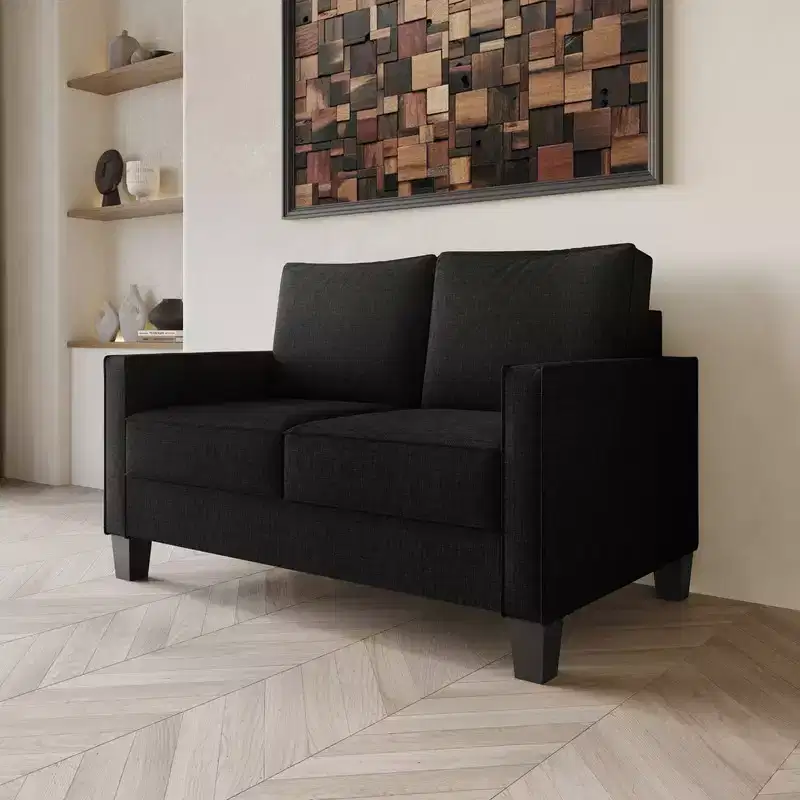 Home Design Marcia Square Arm Loveseat