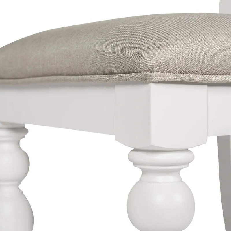 Summer House Oyster White Slat Back Side Chair (Set of 2)