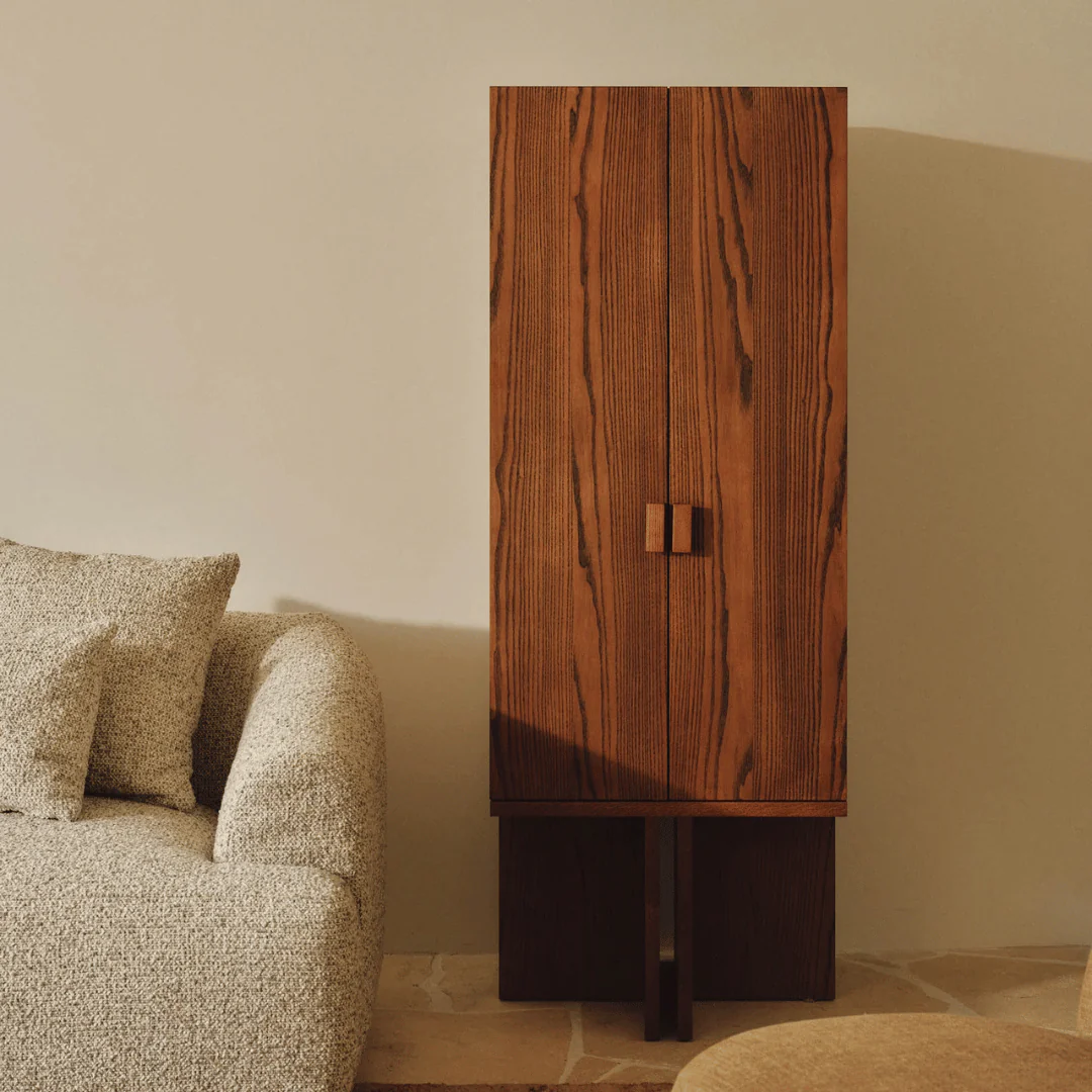 Ash Storage Cabinet with Storage for Office