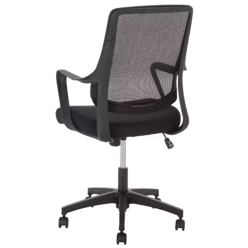 Sabrina Adjustable Desk Chair - Black - SEI