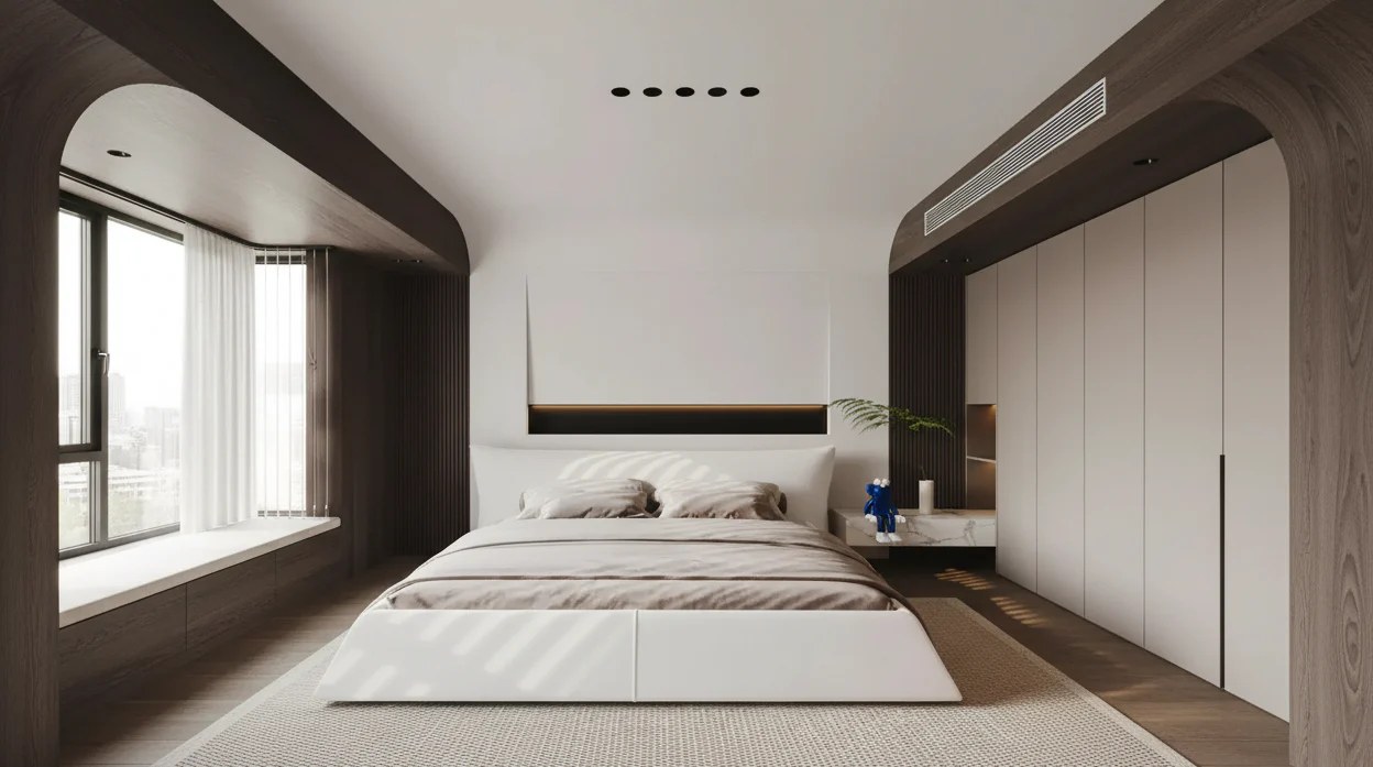 King Size Velvet Platform Bed, Upholstered Headboard with Solid Wood & Metal Frame, Slat Support No Box Spring Needed