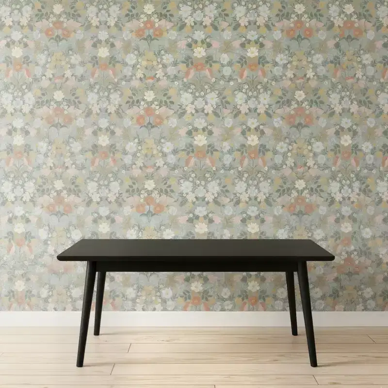 Mid-Century Modern Rectangular Coffee Table (48in x 24in / 1220mm x 610mm)