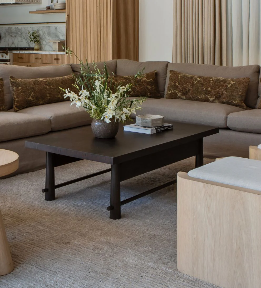 Espresso Coffee Table - Meet the understated star of your living room. - The ?Coffee Table blends clean lines with rustic charm, like