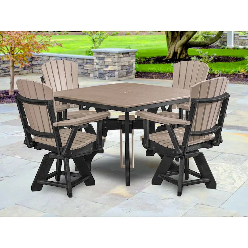 American Furniture Classics Dining Height Square Table , Made in the USA