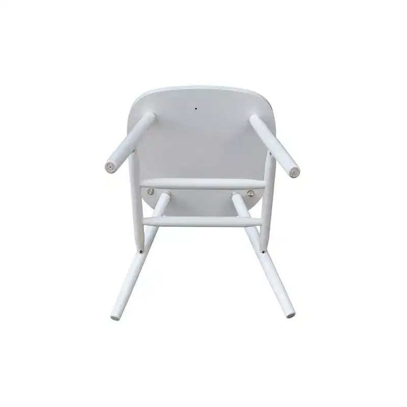 International Concepts Copenhagen Armless Chair with Plain Legs