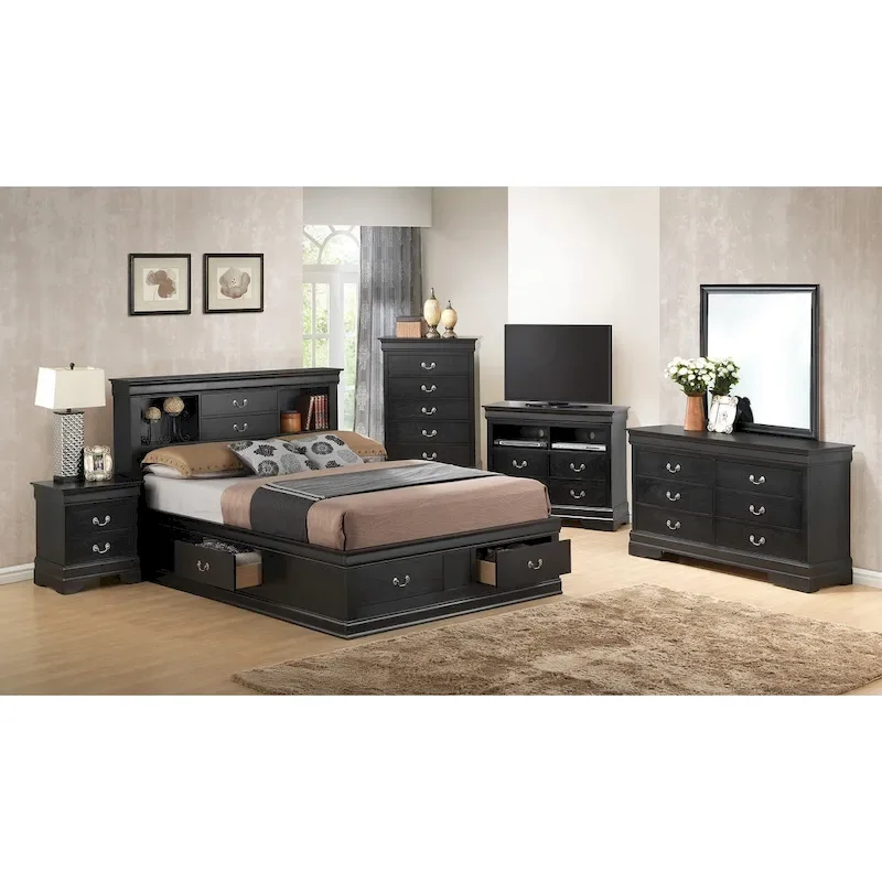 Queen Storage Platform Bed