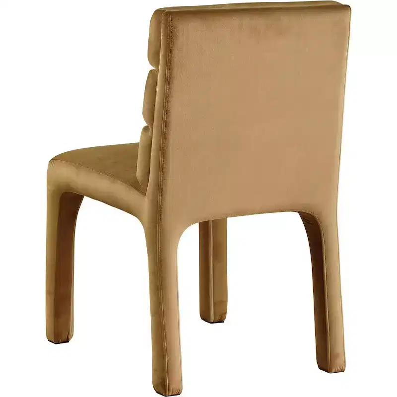 Saddle Velvet Dining Chair