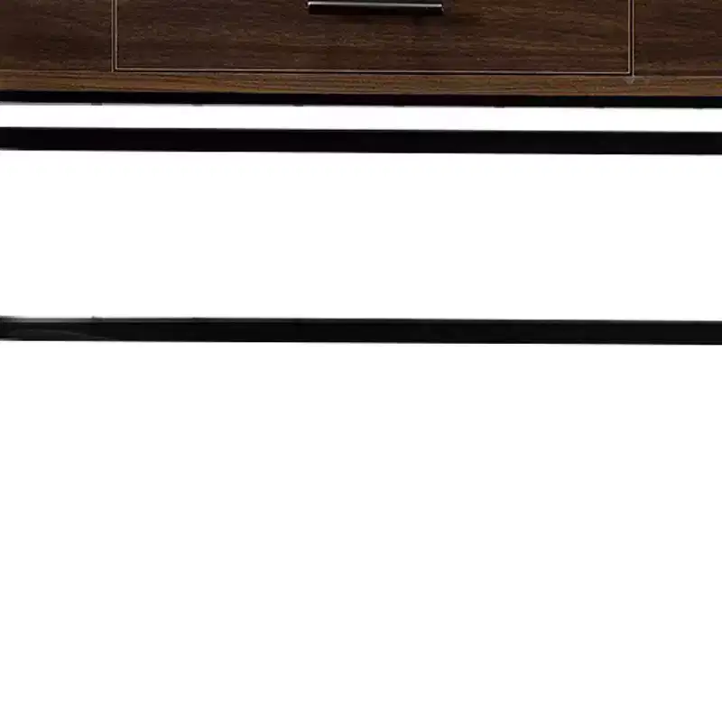 Royal Hampton Writing Desk with Lift Top Storage and USB Plugin, Brown