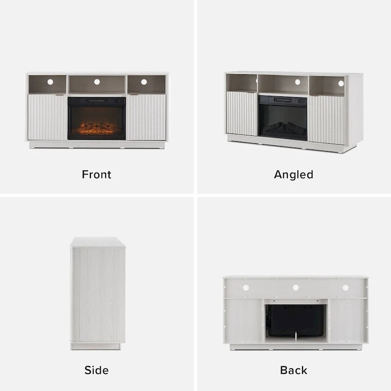 Mopio Brooklyn 59 Electric Fireplace TV Stand
