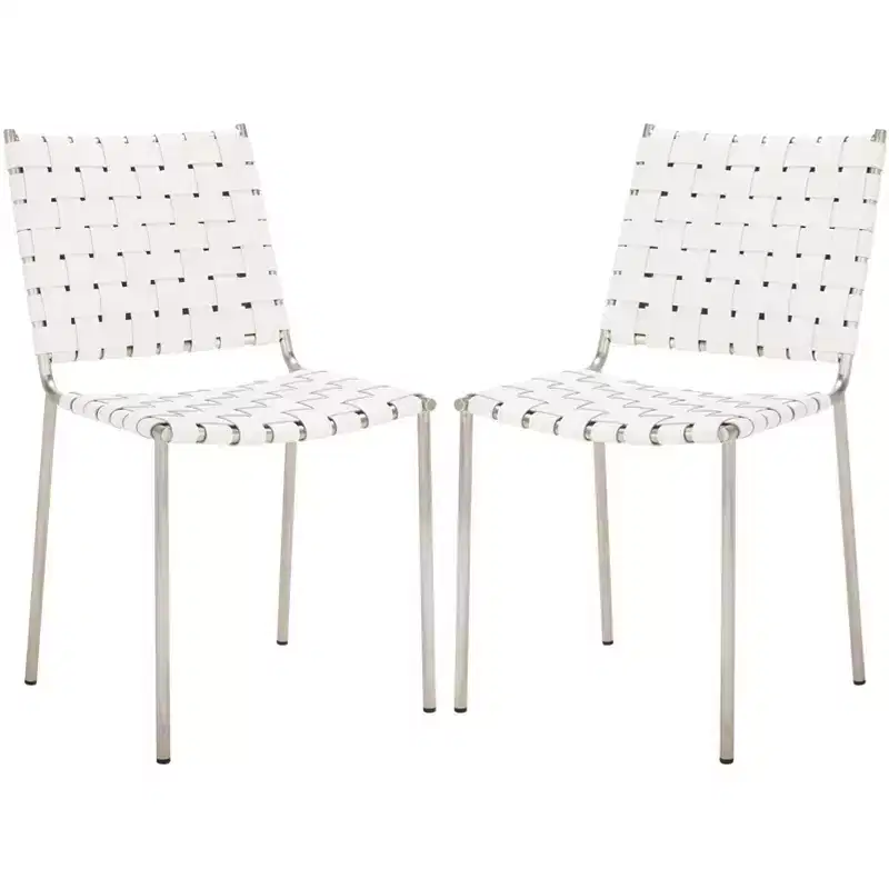 Wesson Woven Dining Chair (Set of 2) - DCH3005 - Safavieh