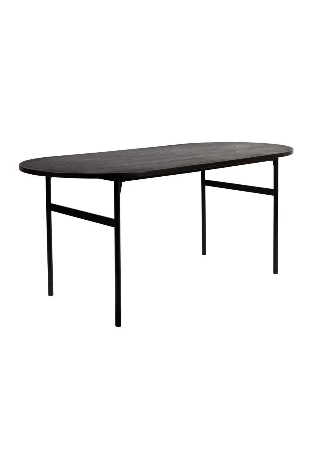 Black Oblong Dining Table